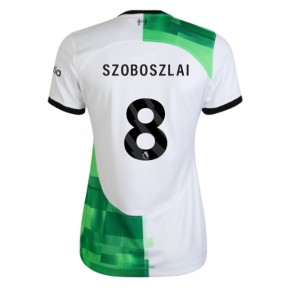 Lacne Ženy Futbalové dres Liverpool Szoboszlai Dominik #8 2023-24 Krátky Rukáv - Preč